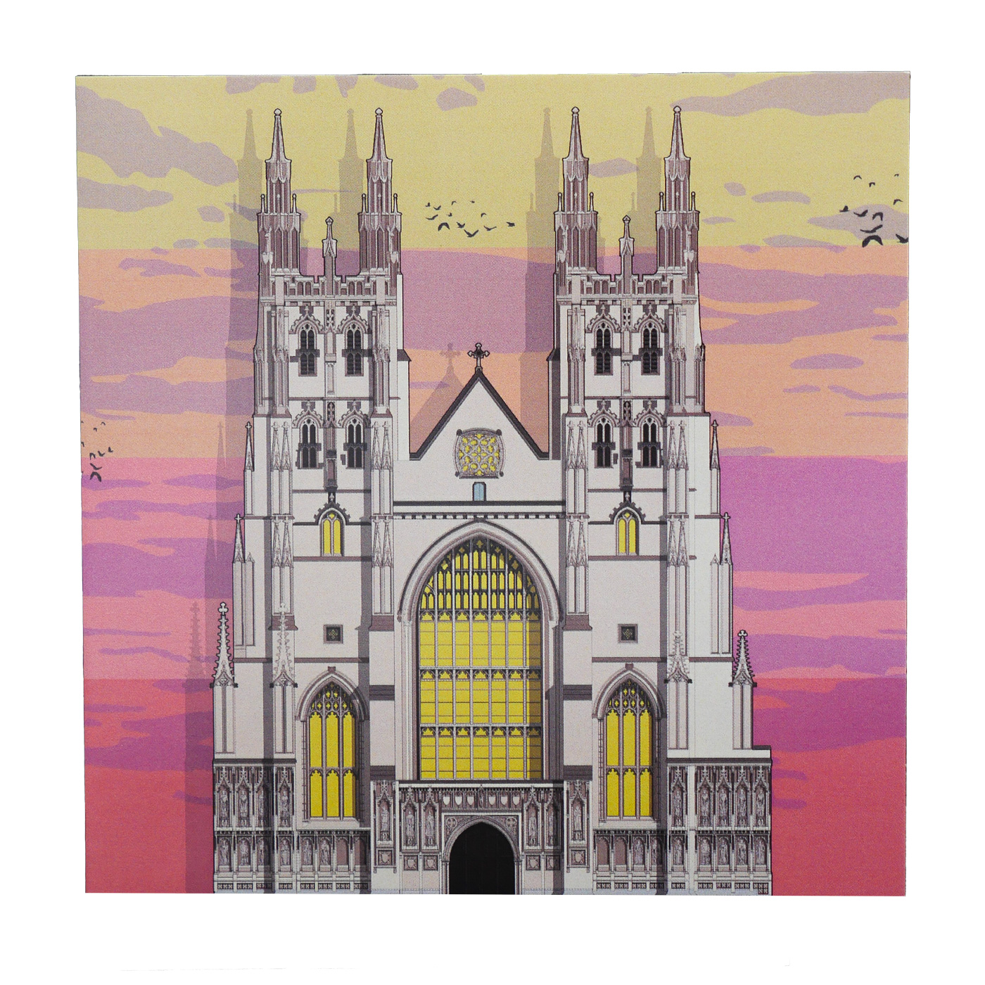 BR66288 canterbury cathedral postcard the miraculous draught  uk 14x9cm 