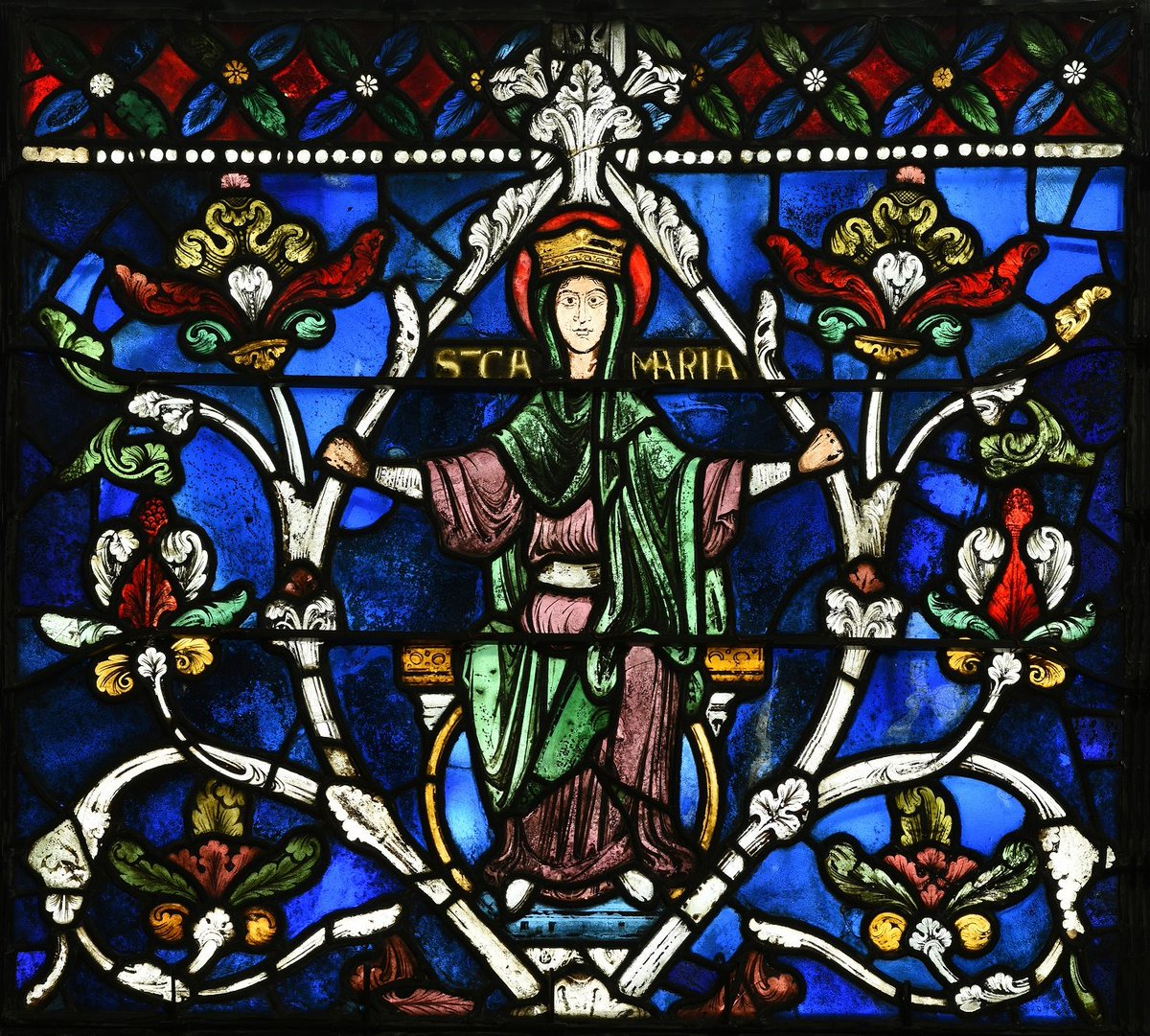 カンタベリーカテドラルのステンドグラス 224P HC カンタベリー