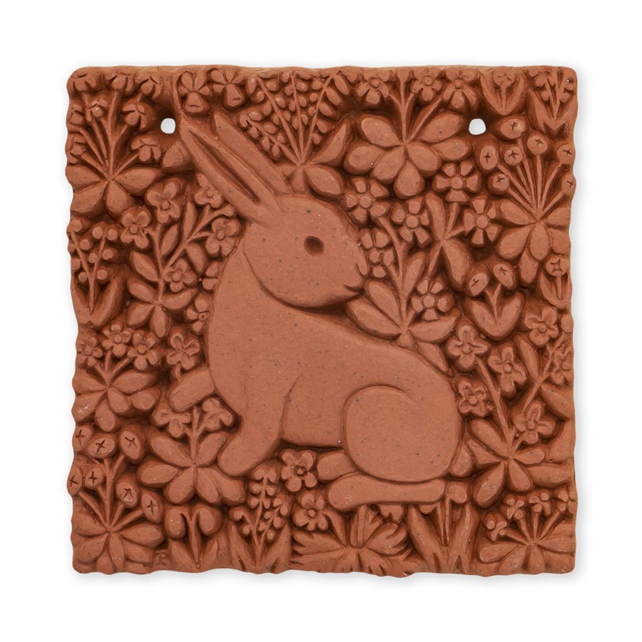 Rabbit Terracotta Wall Tile | Canterbury Cathedral