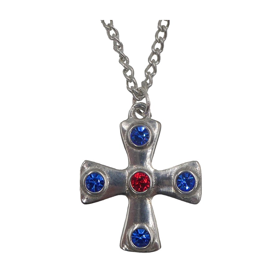 Primatial Cross Becket's Cross Pendant Pewter | Canterbury Cathedral