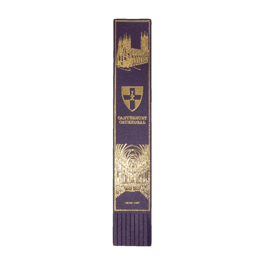 Image of Bookmark Cathedral Purple