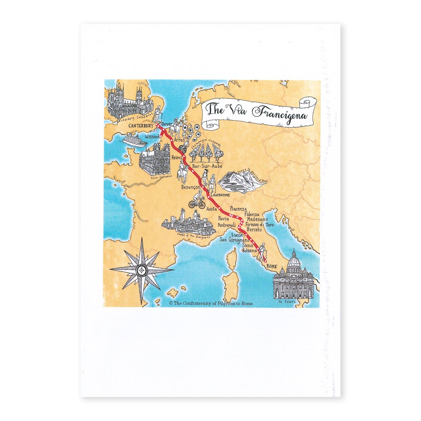 Image of Pilgrim Passport Via Francigena 3