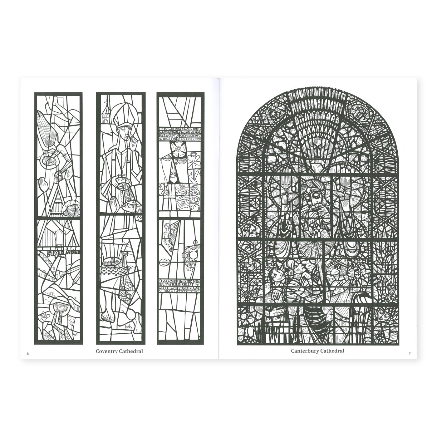 Image of Stained Glass Colouring Book 3