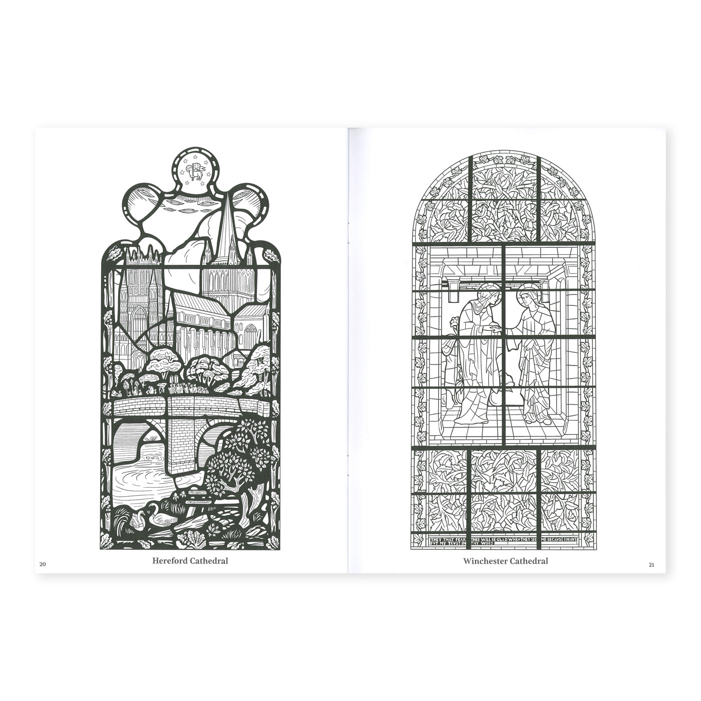 Image of Stained Glass Colouring Book 2