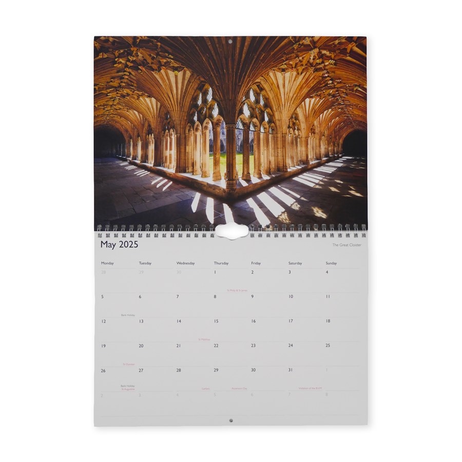 Exclusive Canterbury Cathedral 2025 Calendar Canterbury Cathedral