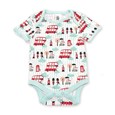Image of Buses Baby Vest Rev